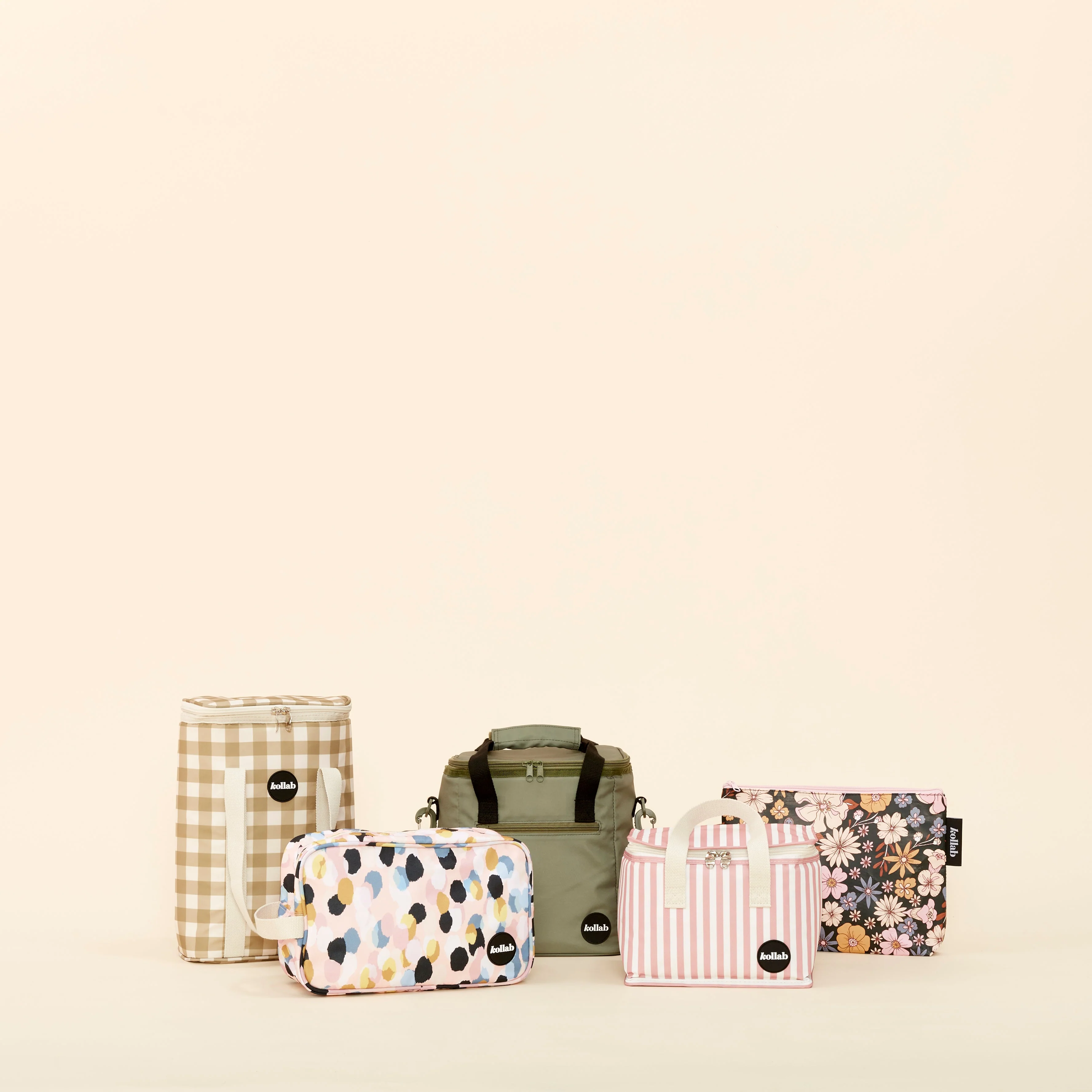Lunch Bag Rose Stripe - Image 5