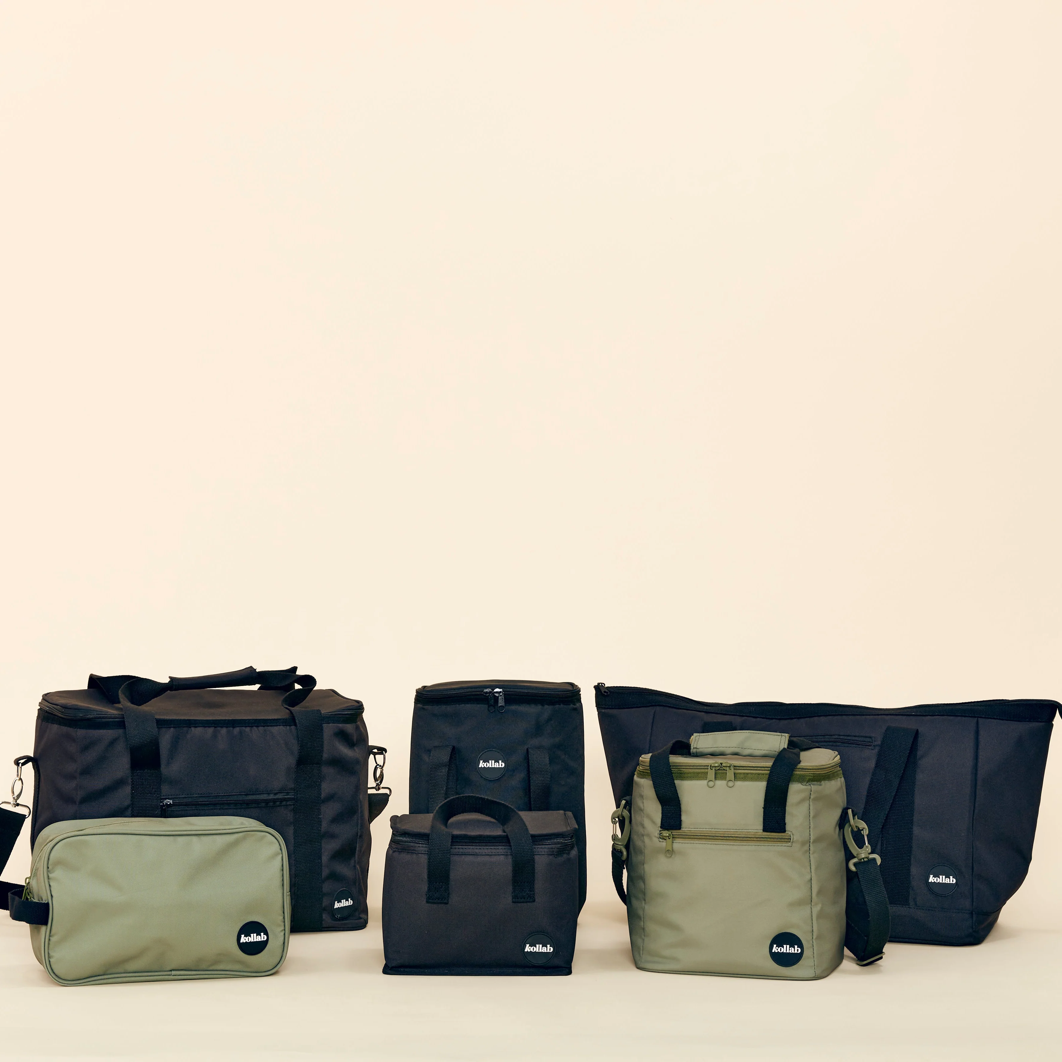 Mini Cooler Khaki Black - Image 2