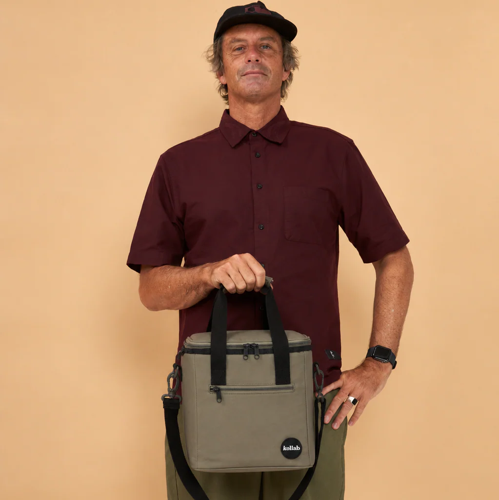 Mini Cooler Khaki Black - Image 3