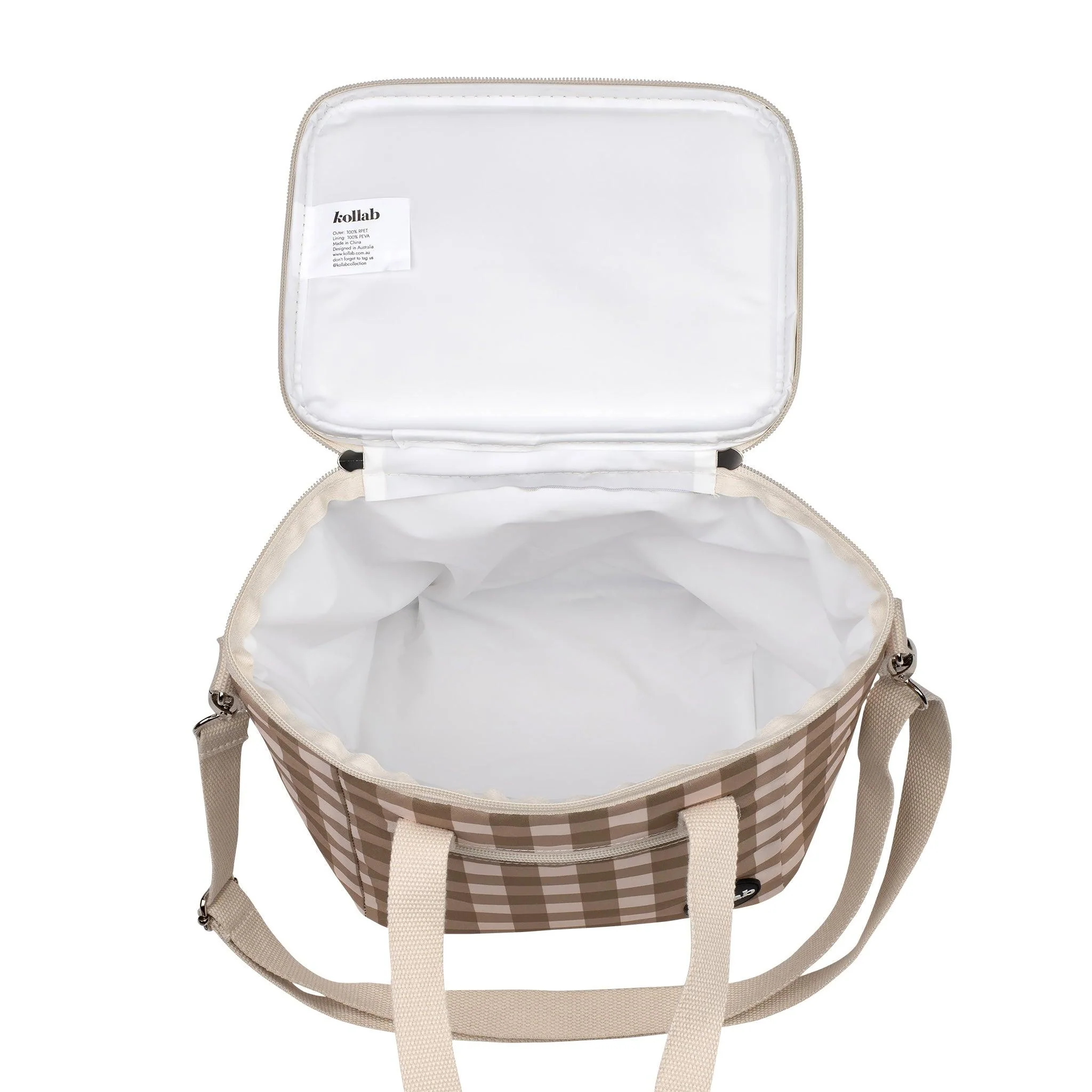 Mini Cooler Olive Check - Image 7