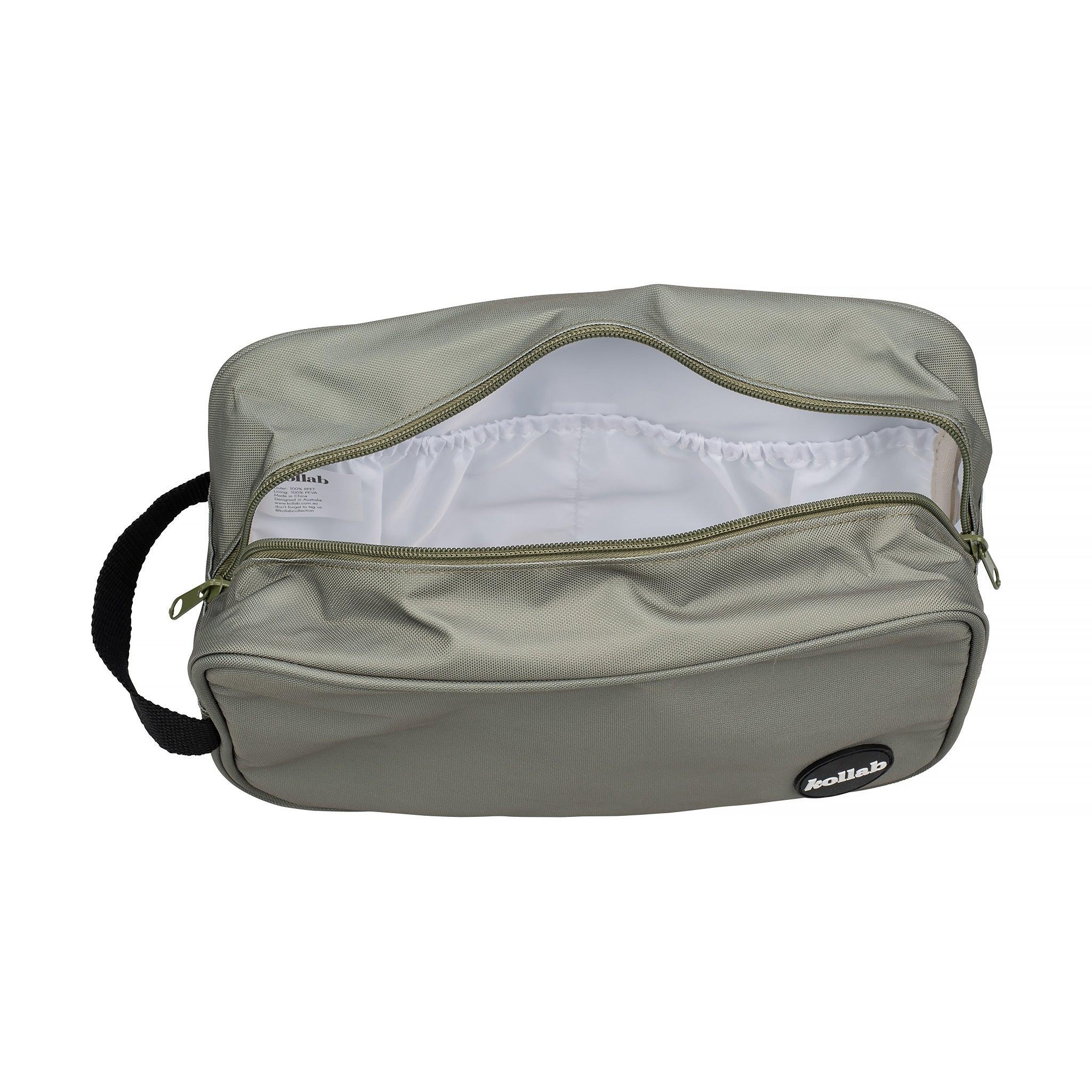 Travel Bag Khaki Black - Image 5