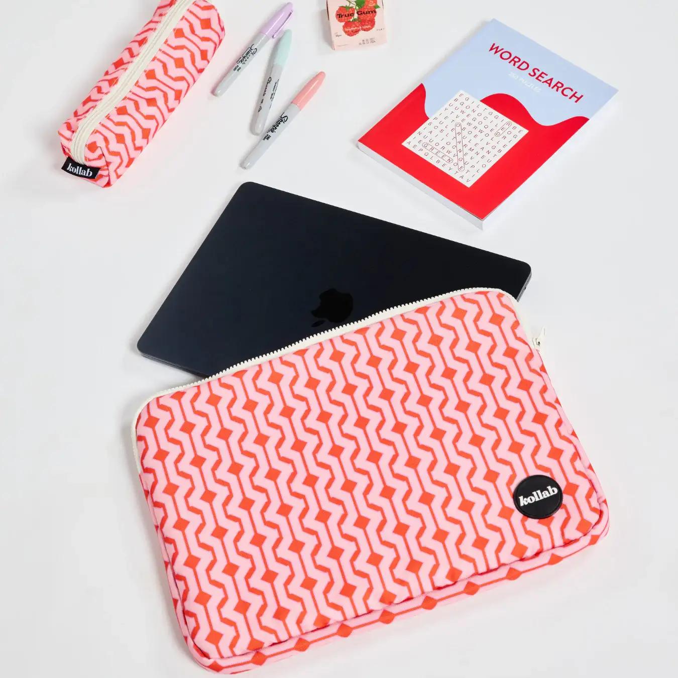 Laptop Case Cherry Zig Zag - Image 2