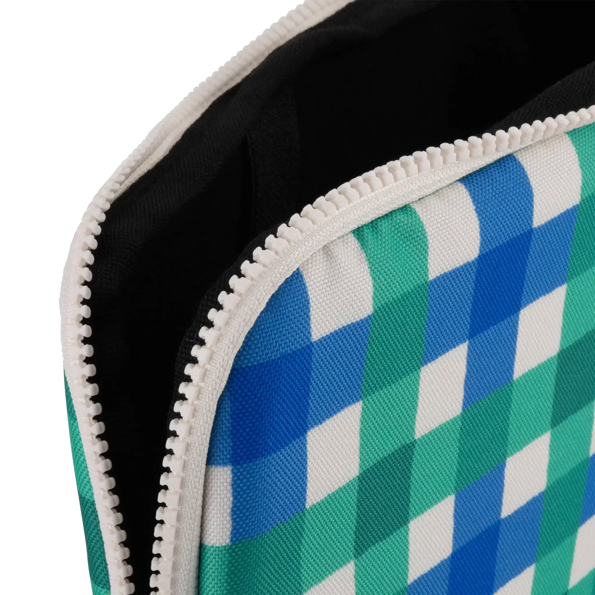 Laptop Case Green Blue Check - Image 3