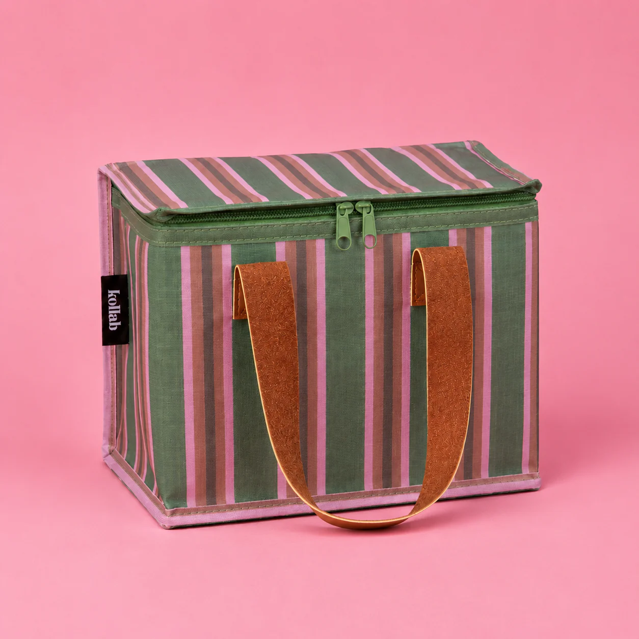 Lunch Bag Forest Stripe - Image 4