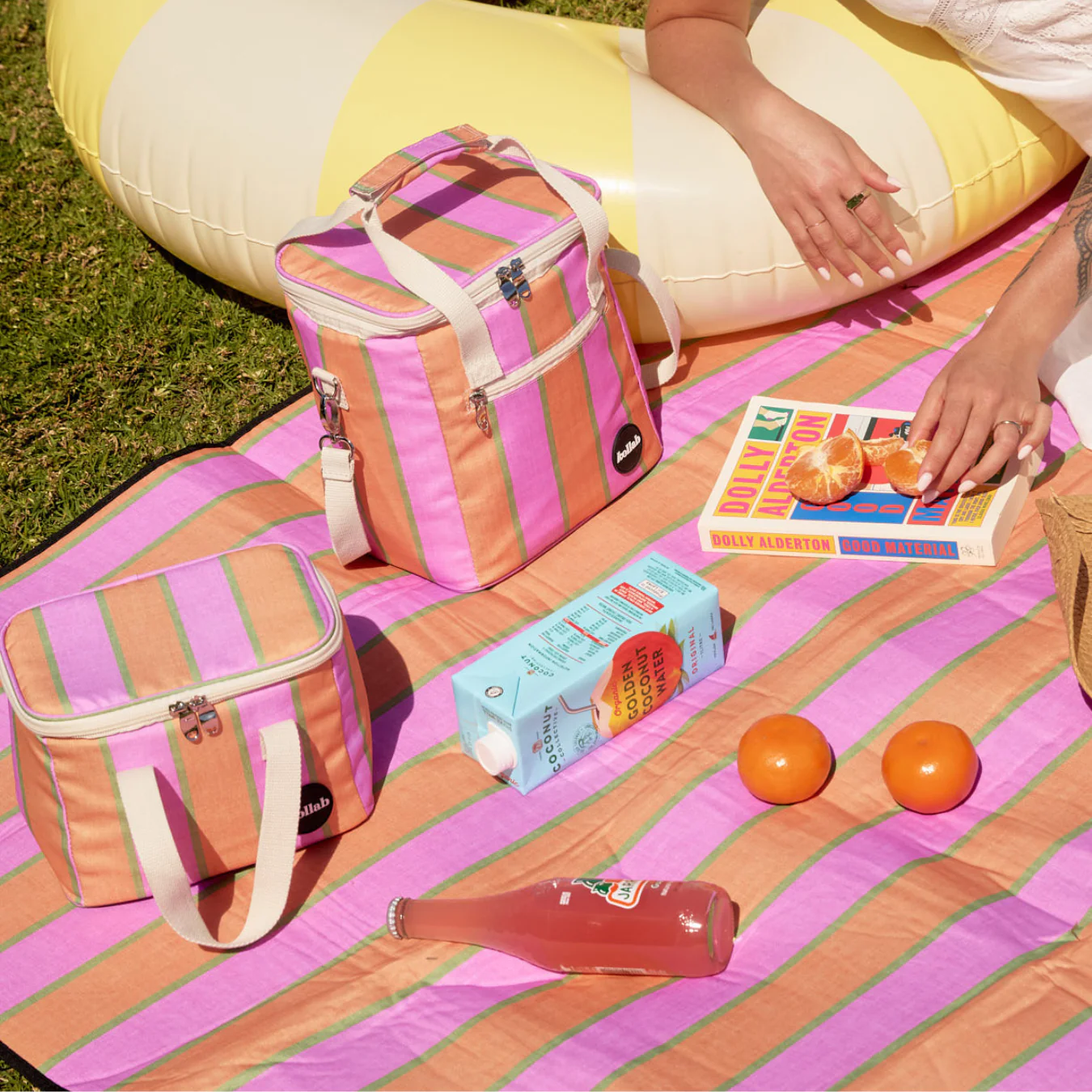 Lunch Bag Sunset Stripe - Image 5