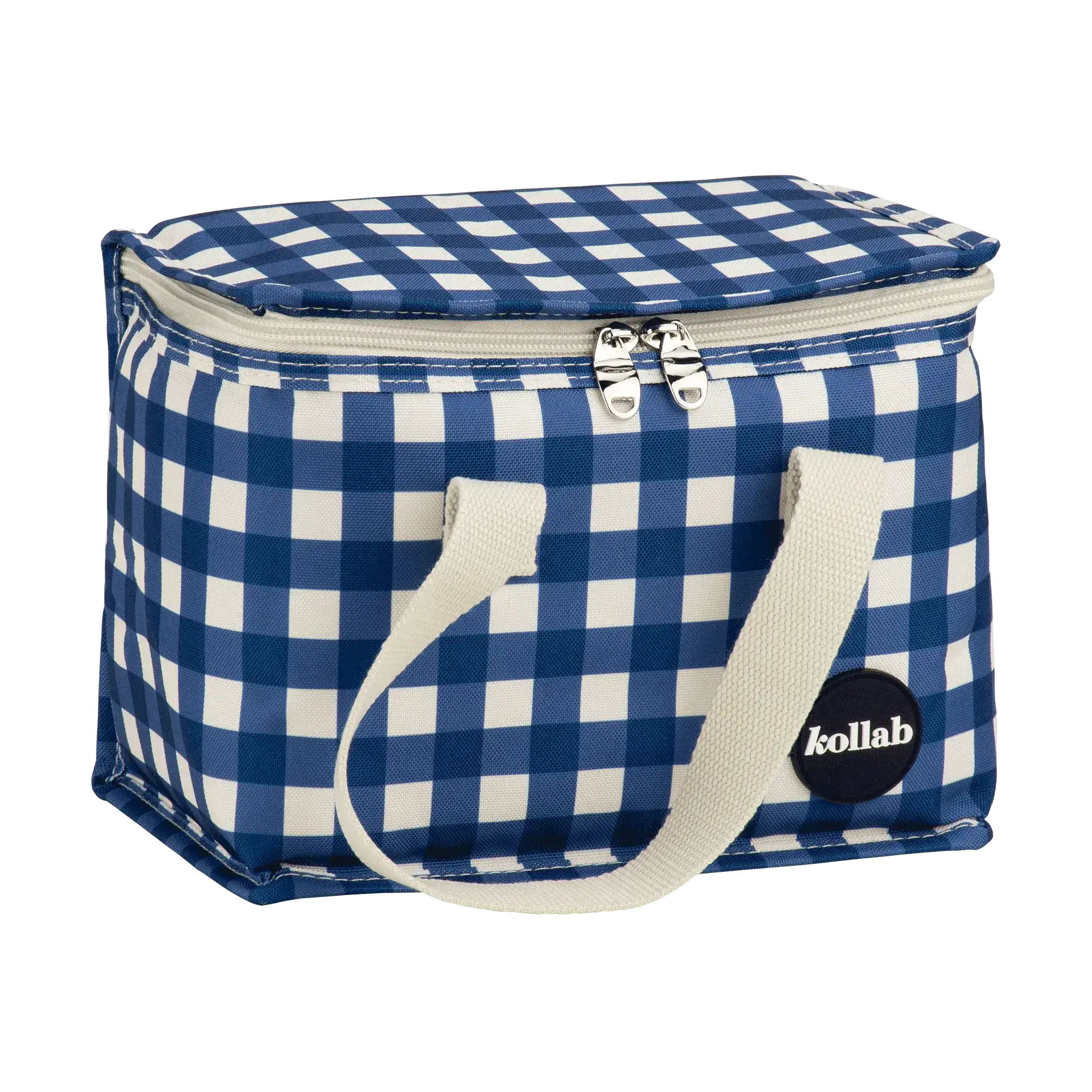 Lunch Bag Blue Check