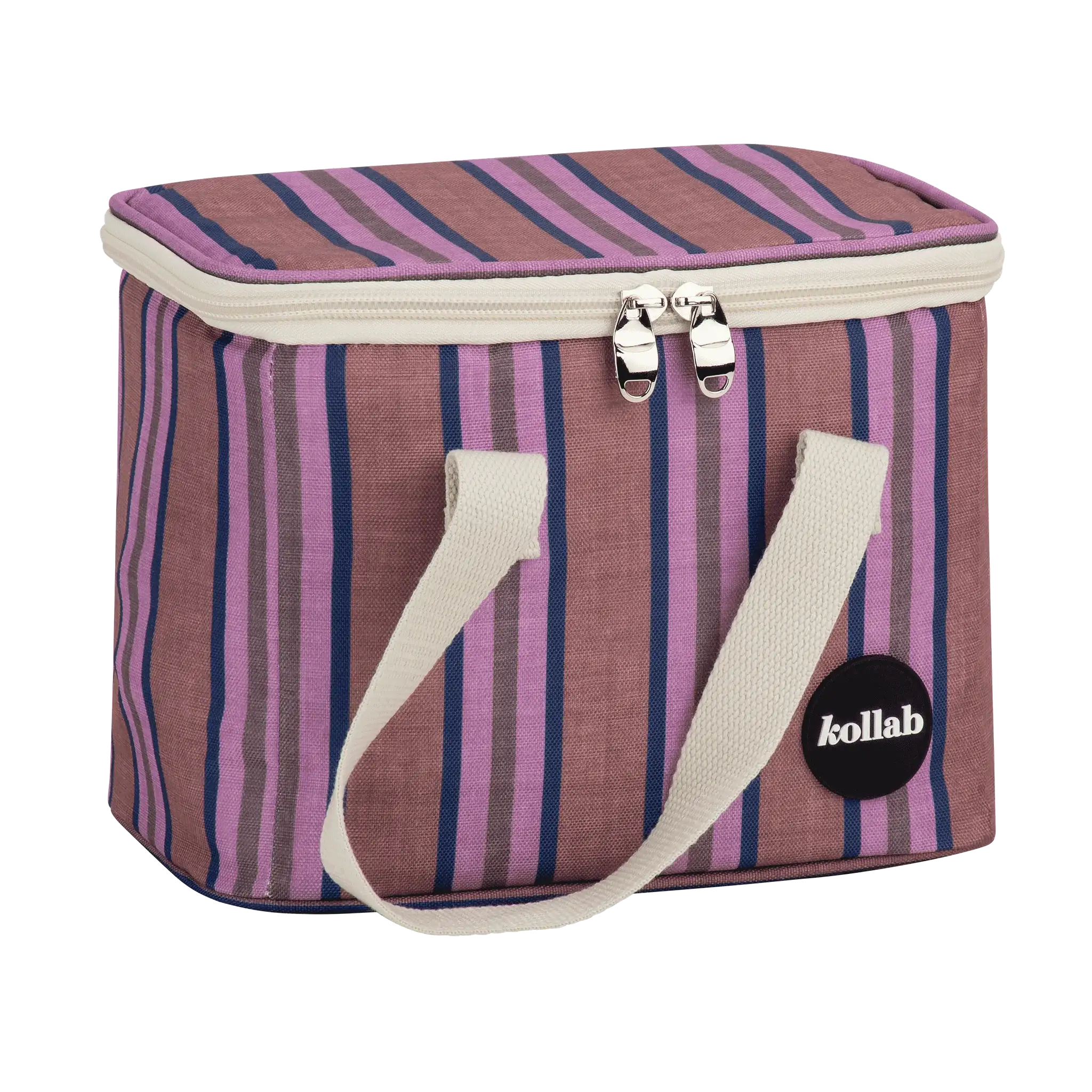 Lunch Bag Mulberry Lines