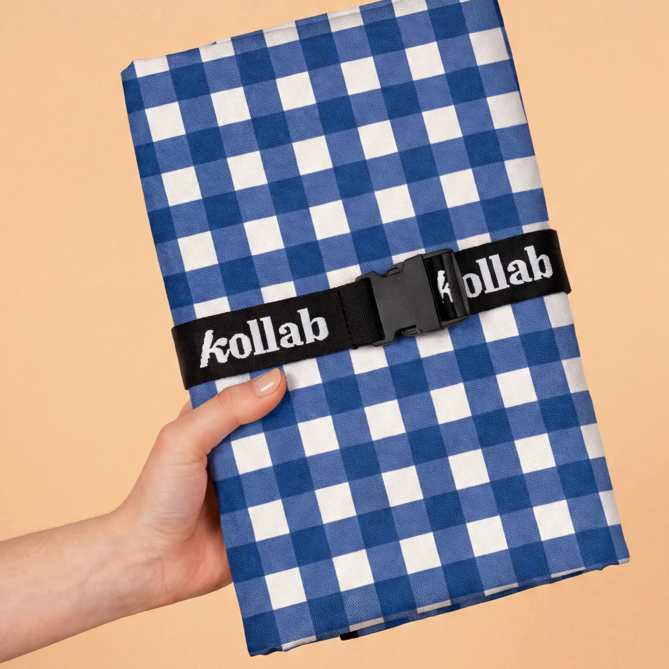 Medium Mat Blue Check - Image 3