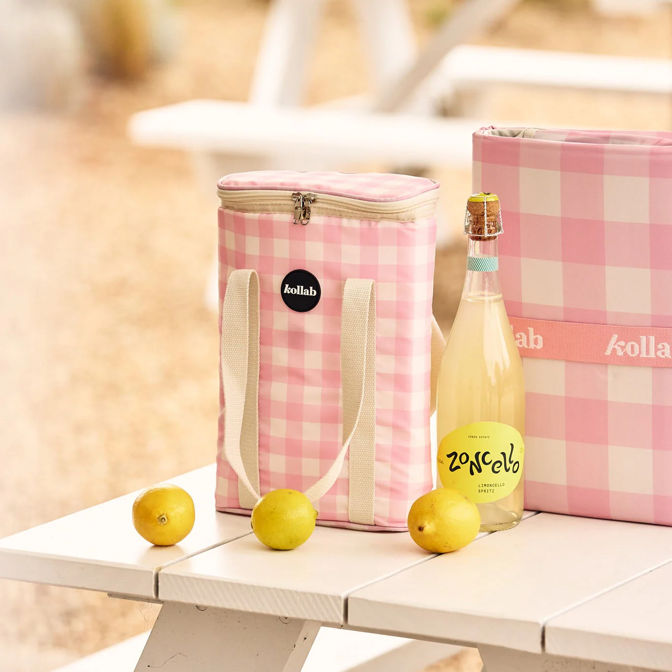 Medium Mat Candy Pink Check - Image 2