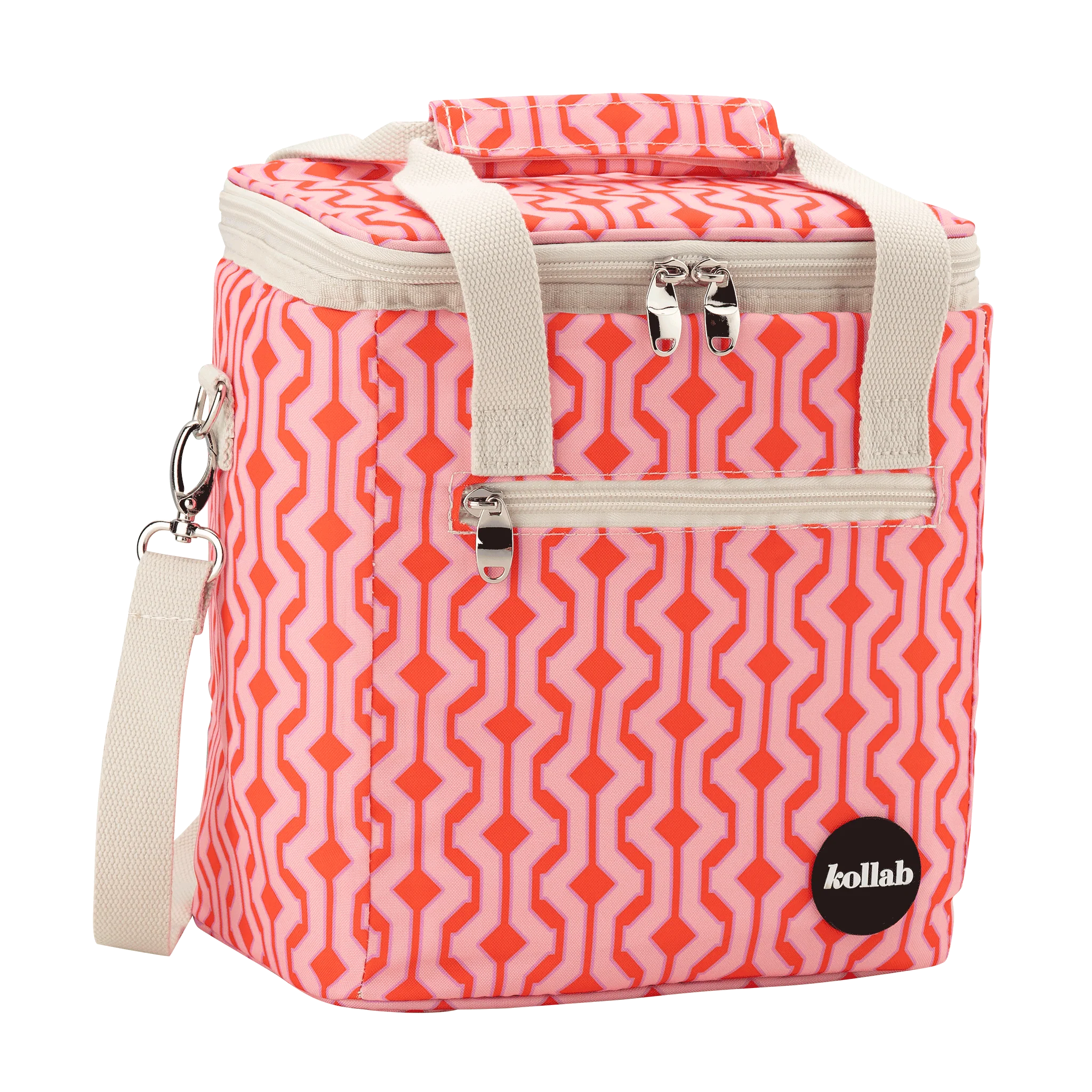 Mini Cooler Cherry Zig Zag