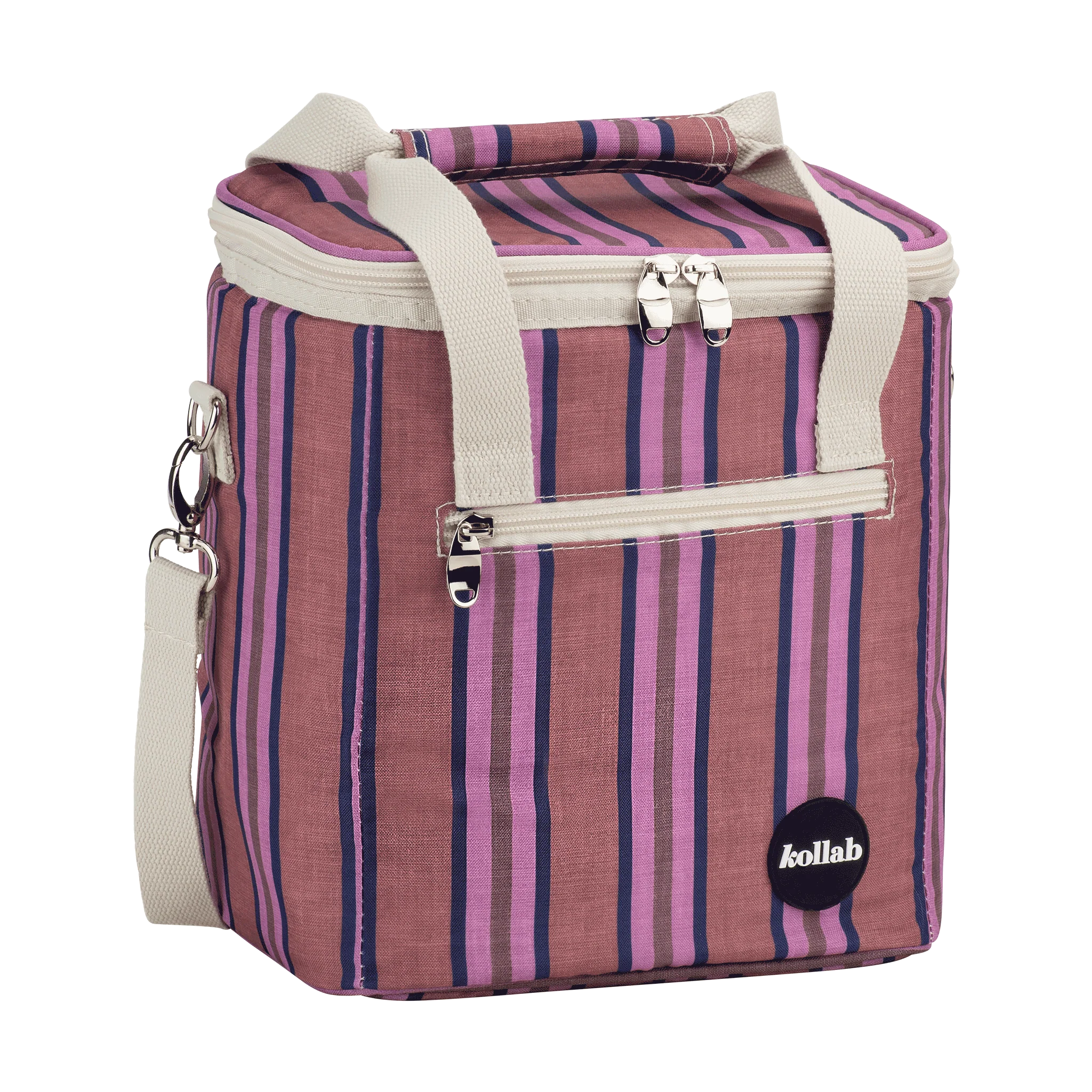 Mini Cooler Mulberry Lines