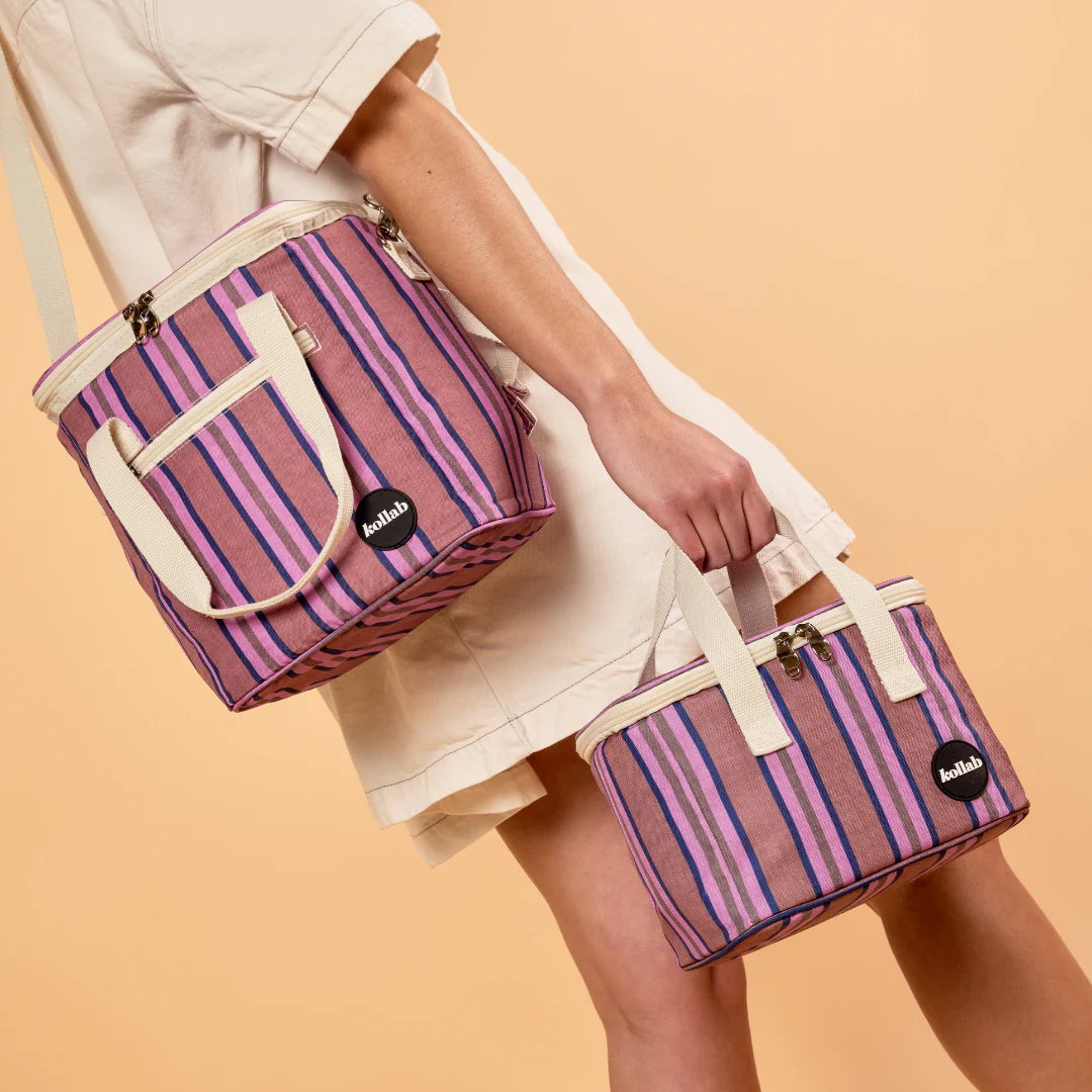 Mini Cooler Mulberry Lines - Image 2