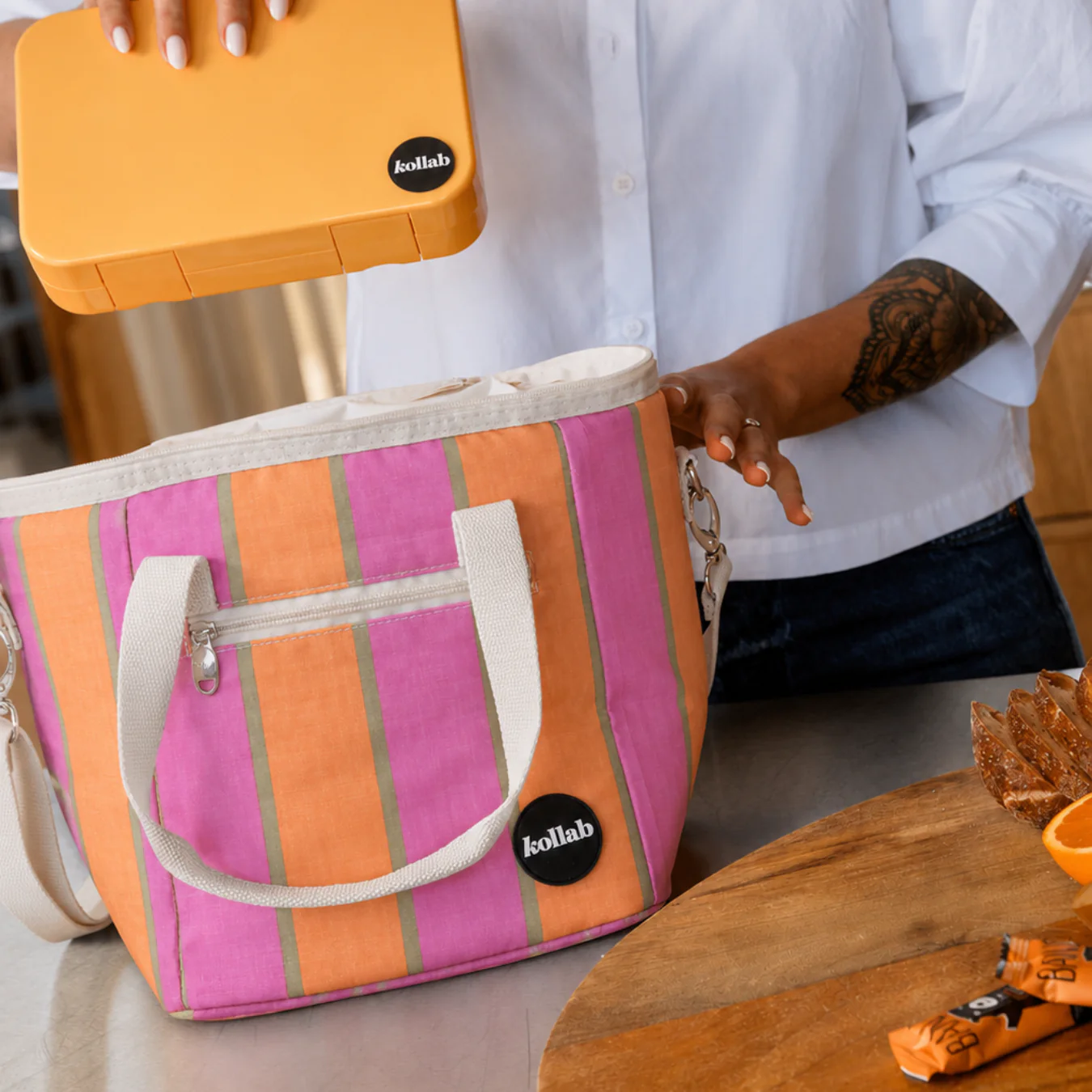 Mini Cooler Sunset Stripe - Image 4