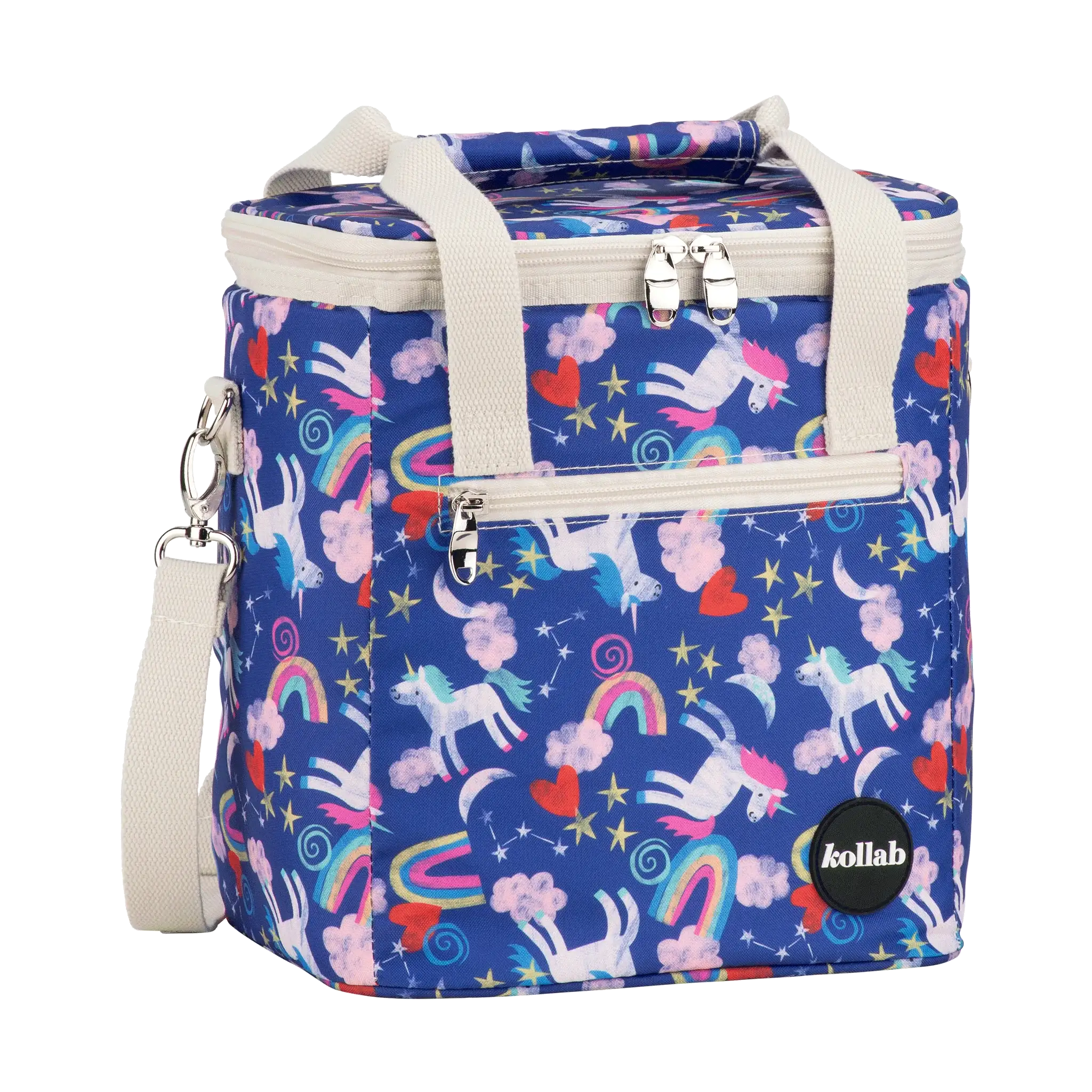 Mini Cooler Unicorn and Stars