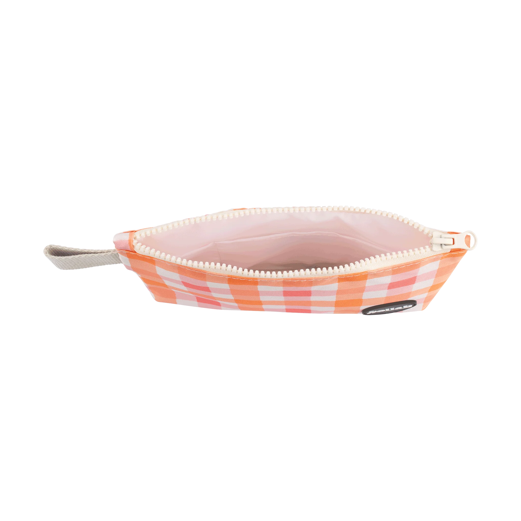 Mini Pouch Watermelon Peach Check - Image 3