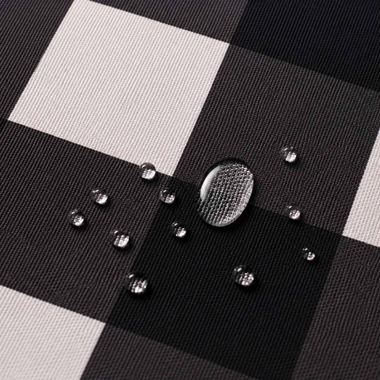 Picnic Mat Black Check - Image 8