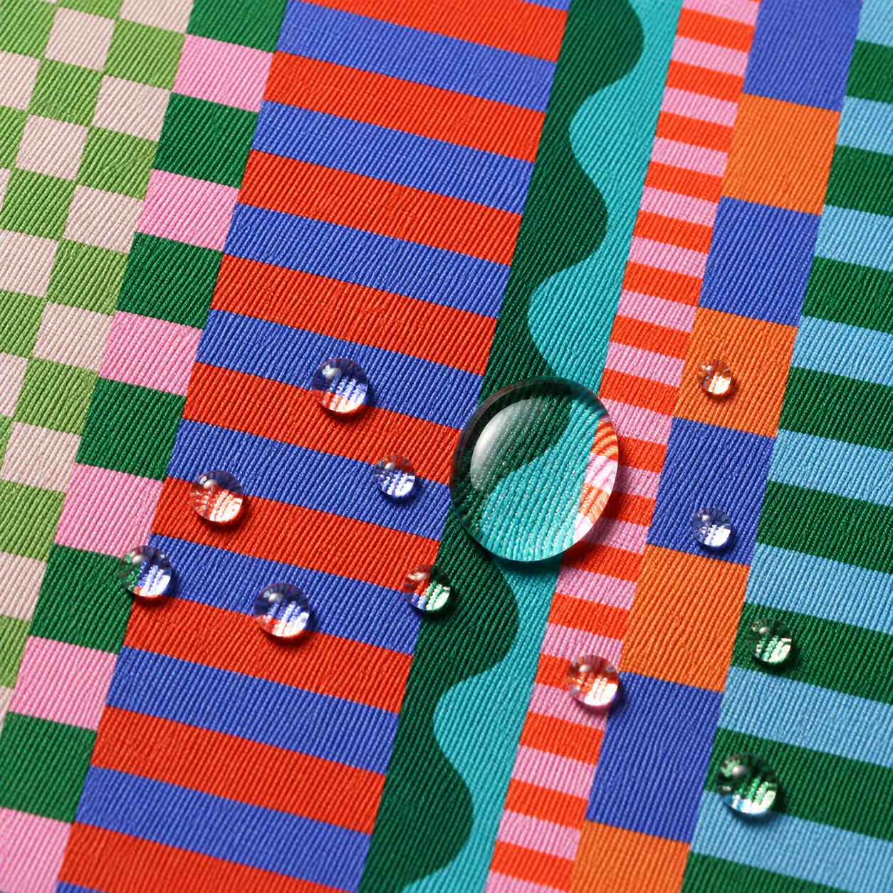 Picnic Mat Blocks and Stripe - Image 6
