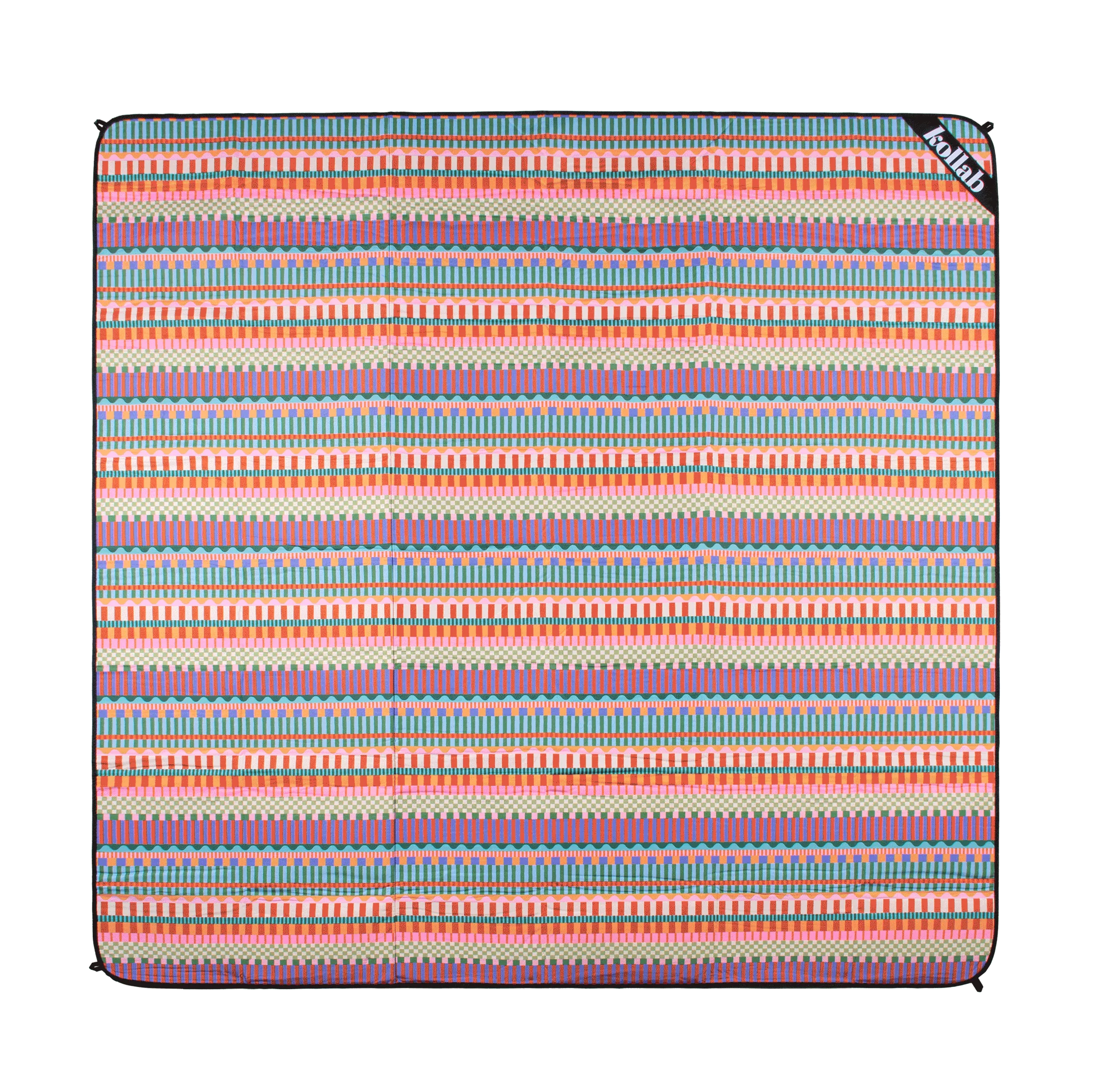 Picnic Mat Blocks and Stripe - Image 7