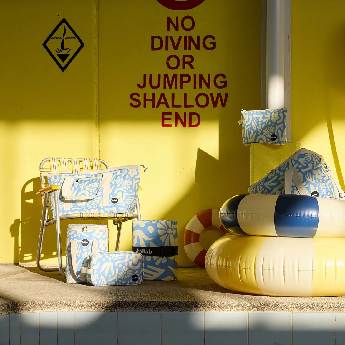 Picnic Mat Butter Blue - Image 7