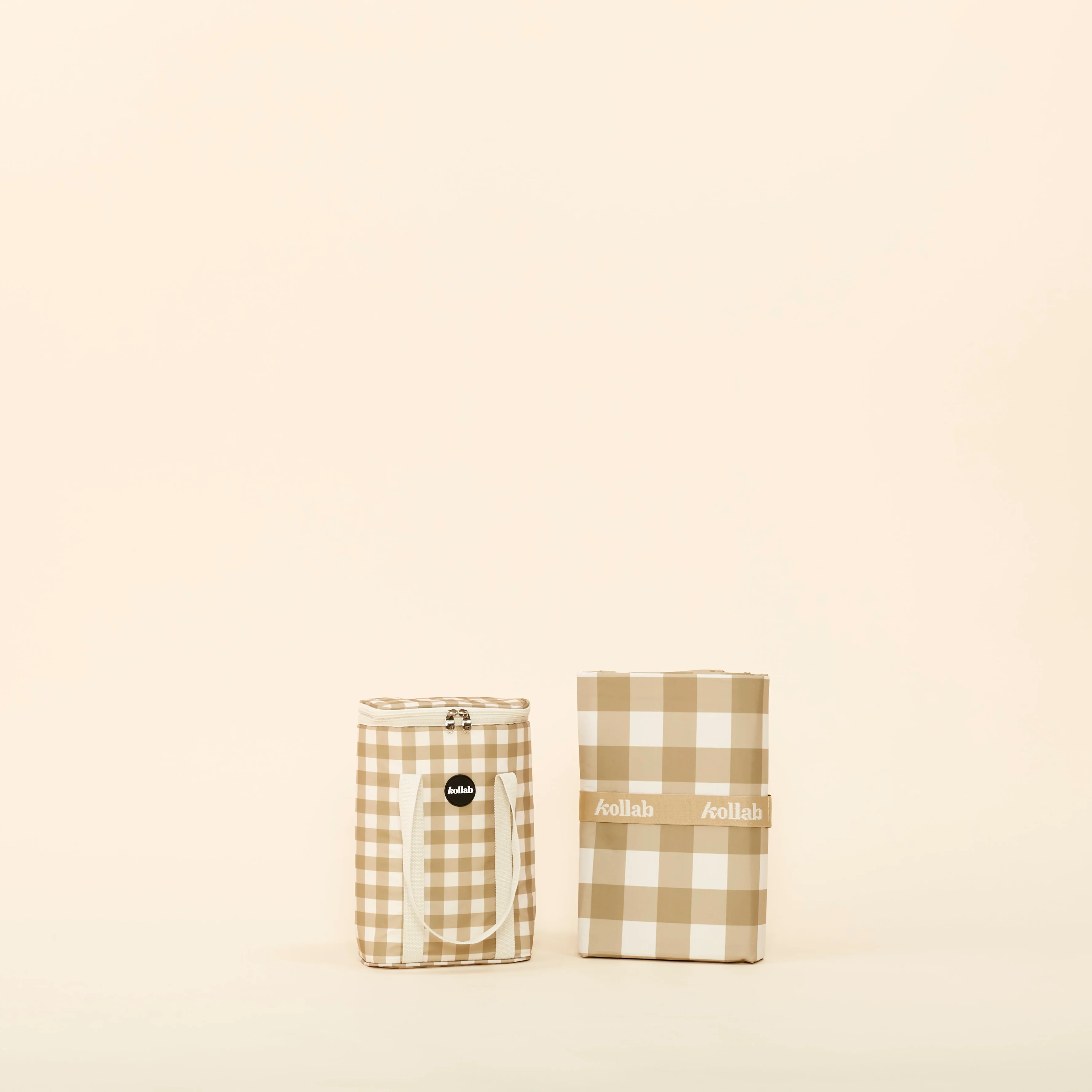 Picnic Mat Olive Check - Image 5