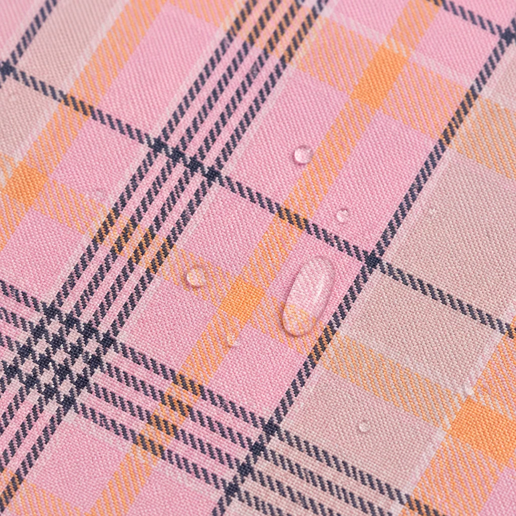 Laptop Case Pink Blanket Check - Image 3