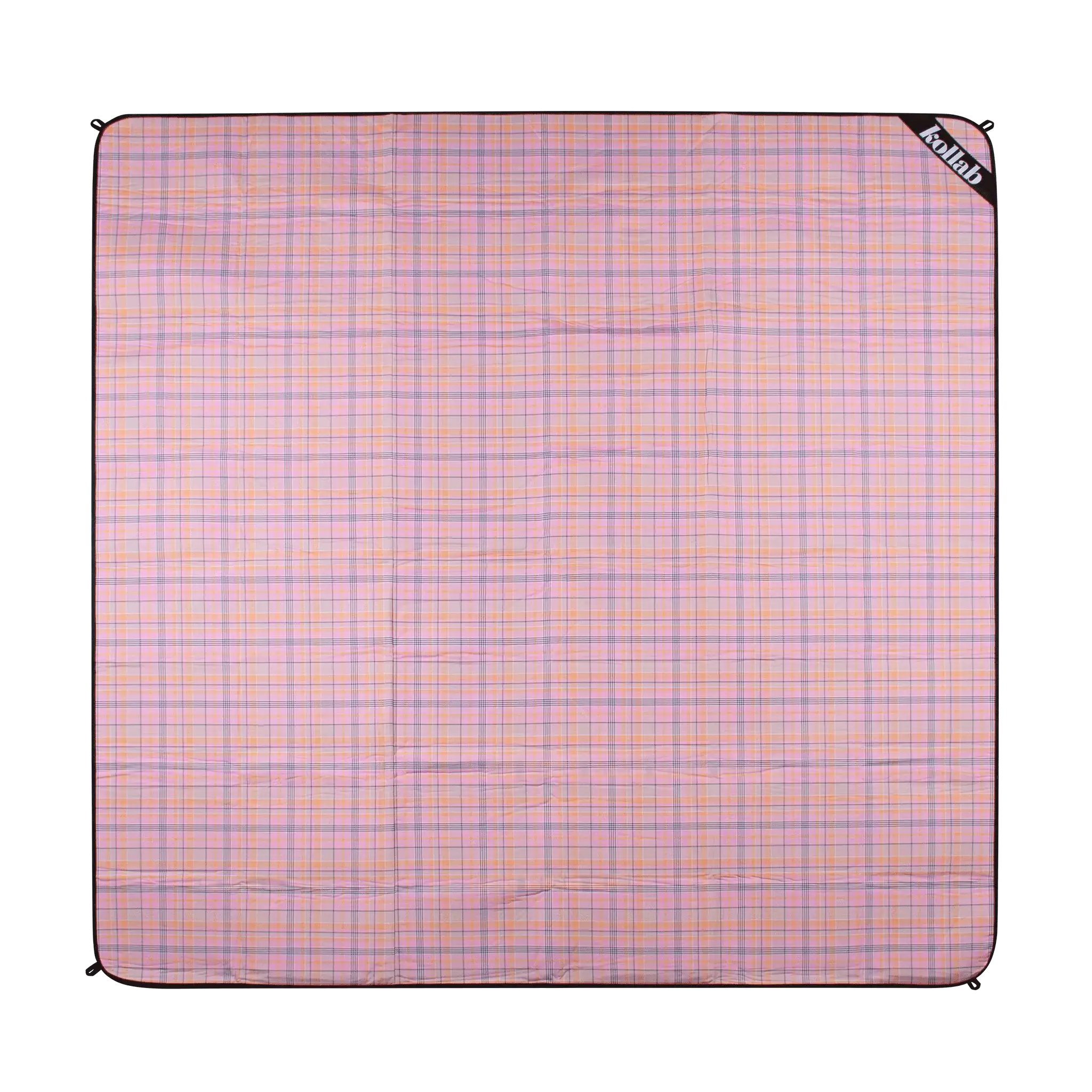 Picnic Mat Pink Blanket Check - Image 7