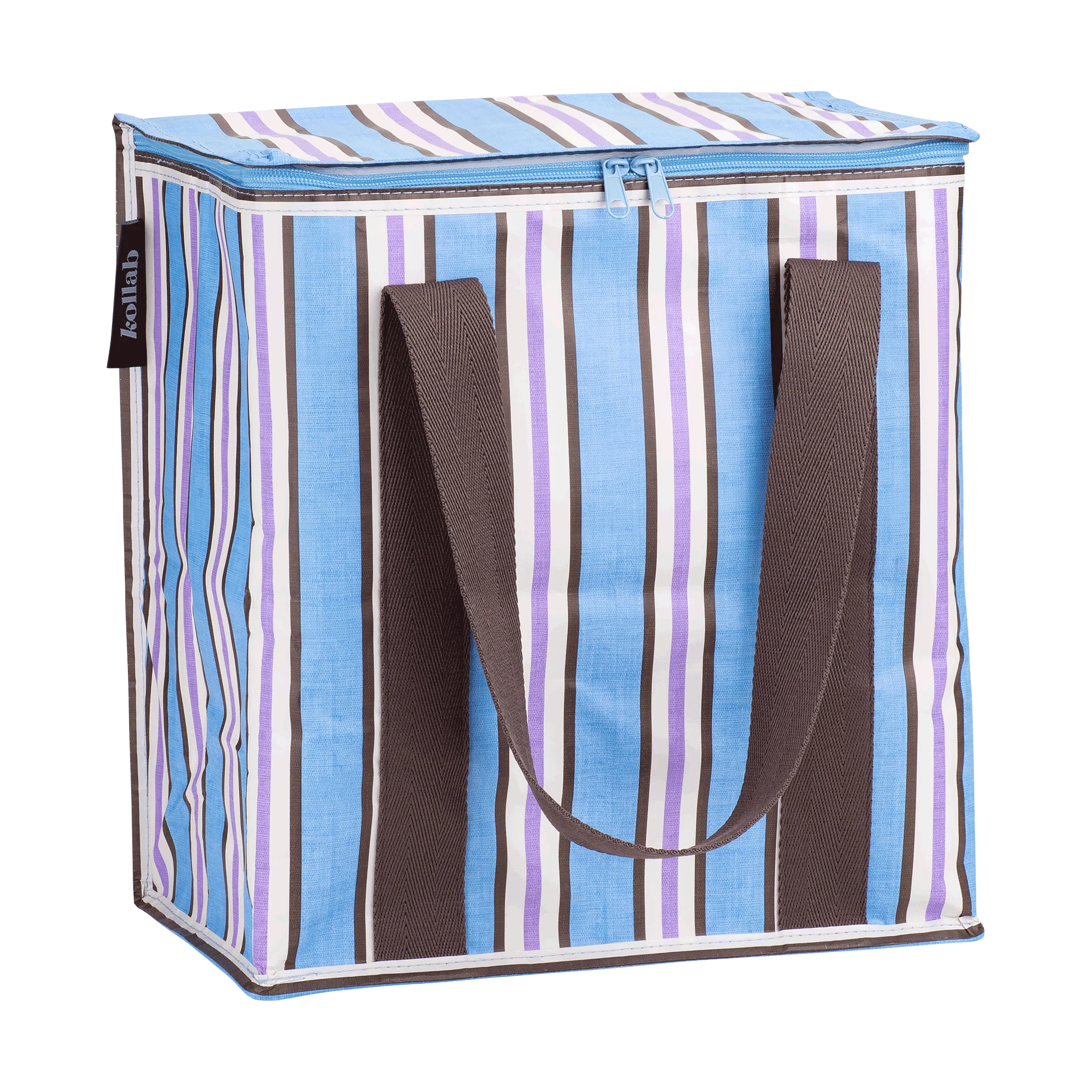 Shopping Trio Choc Blue Stripe - Image 2