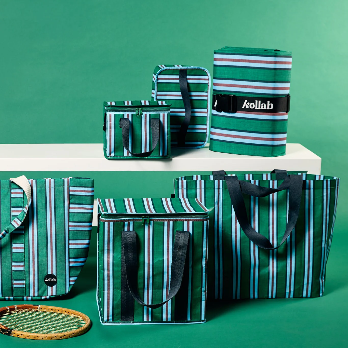 Toiletry Stash Bag Regent Stripe - Image 2