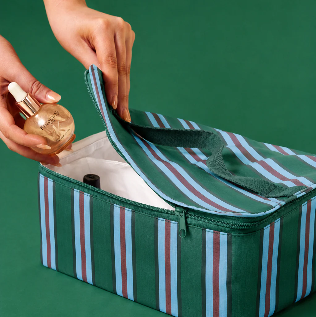 Toiletry Stash Bag Regent Stripe - Image 6