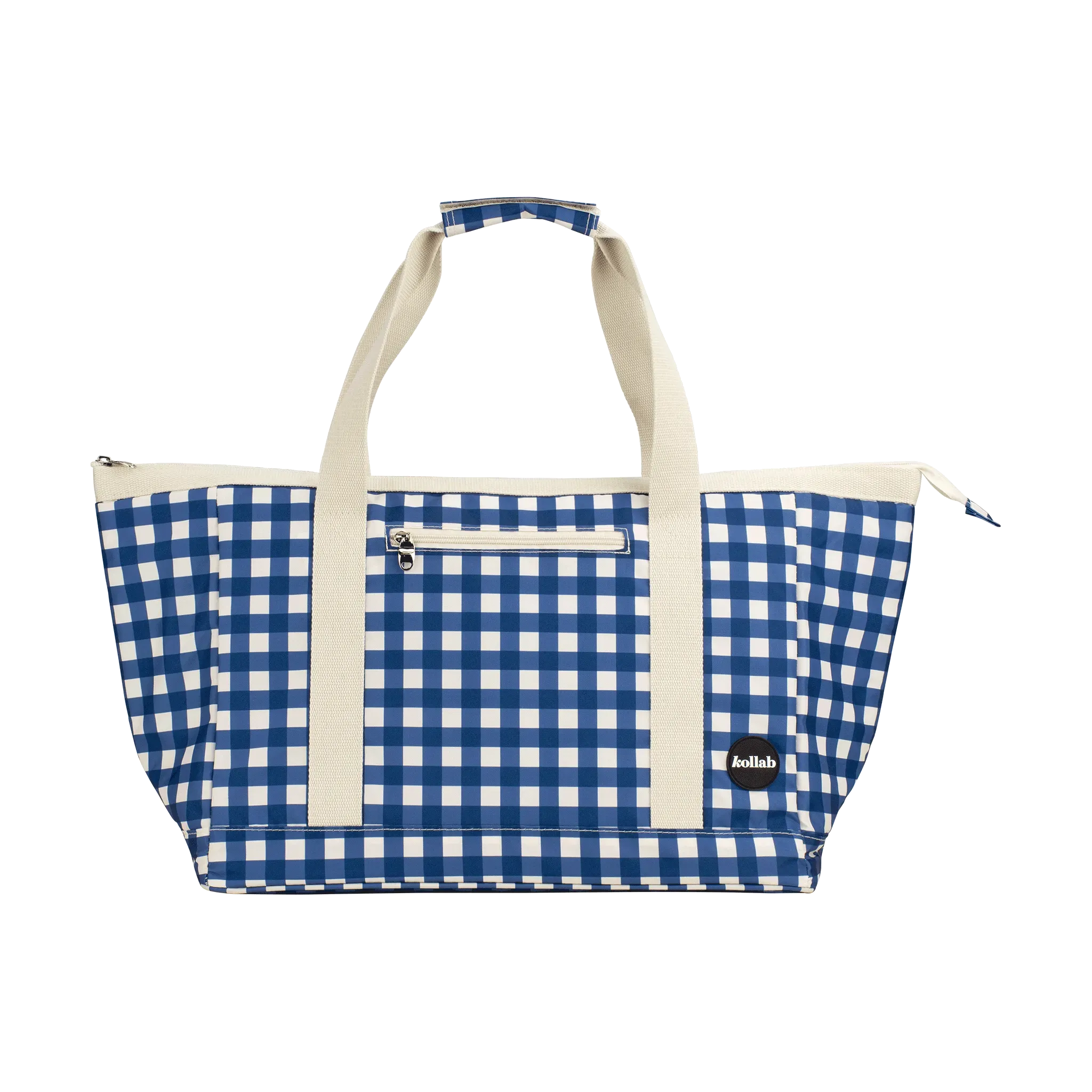 Tote Bag Blue Check