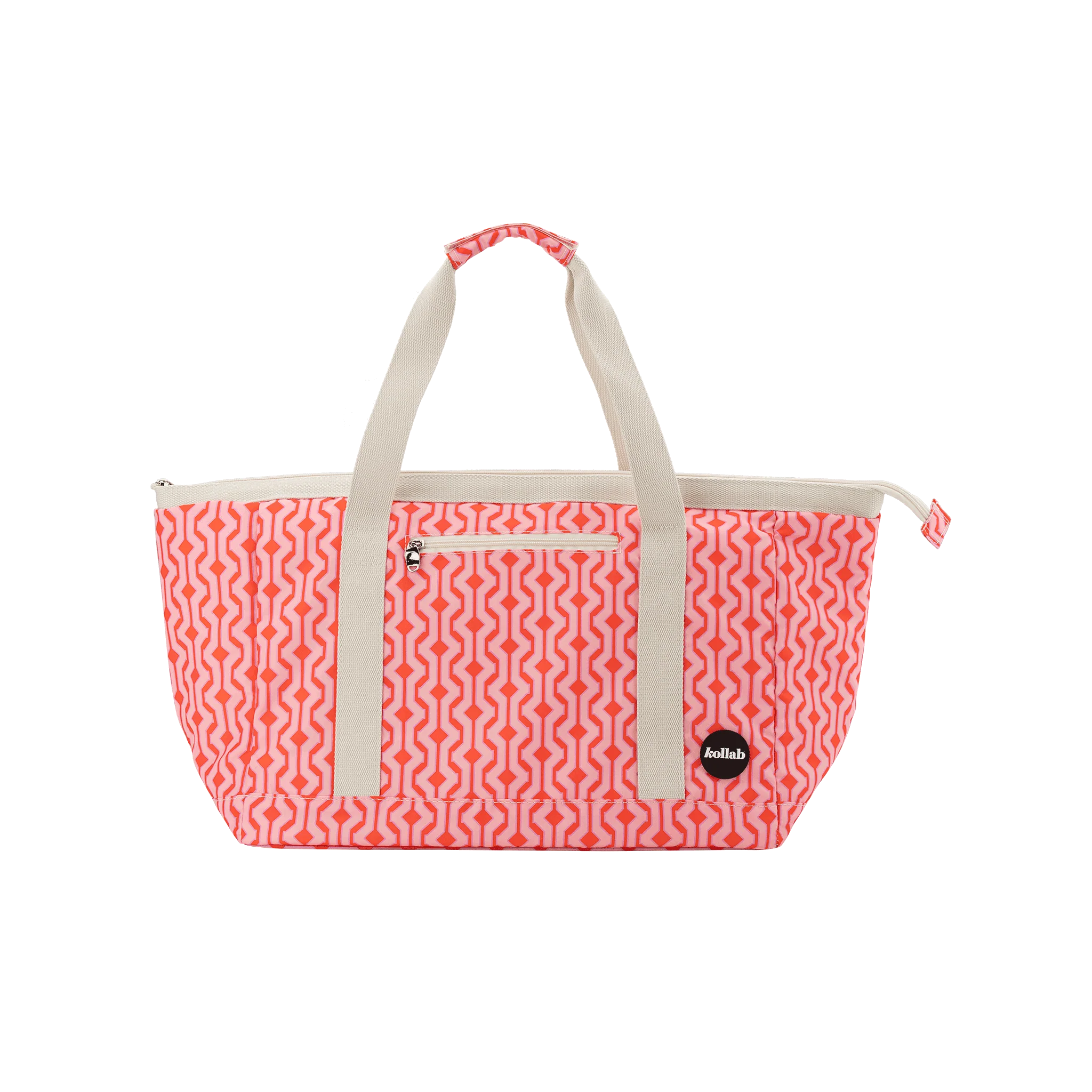 Tote Bag Cherry Zig Zag