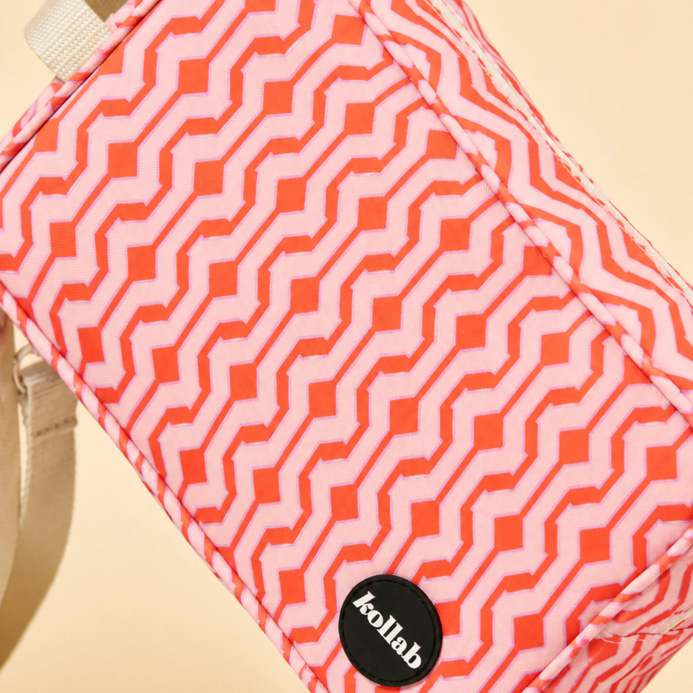 Travel Bag Cherry Zig Zag - Image 5