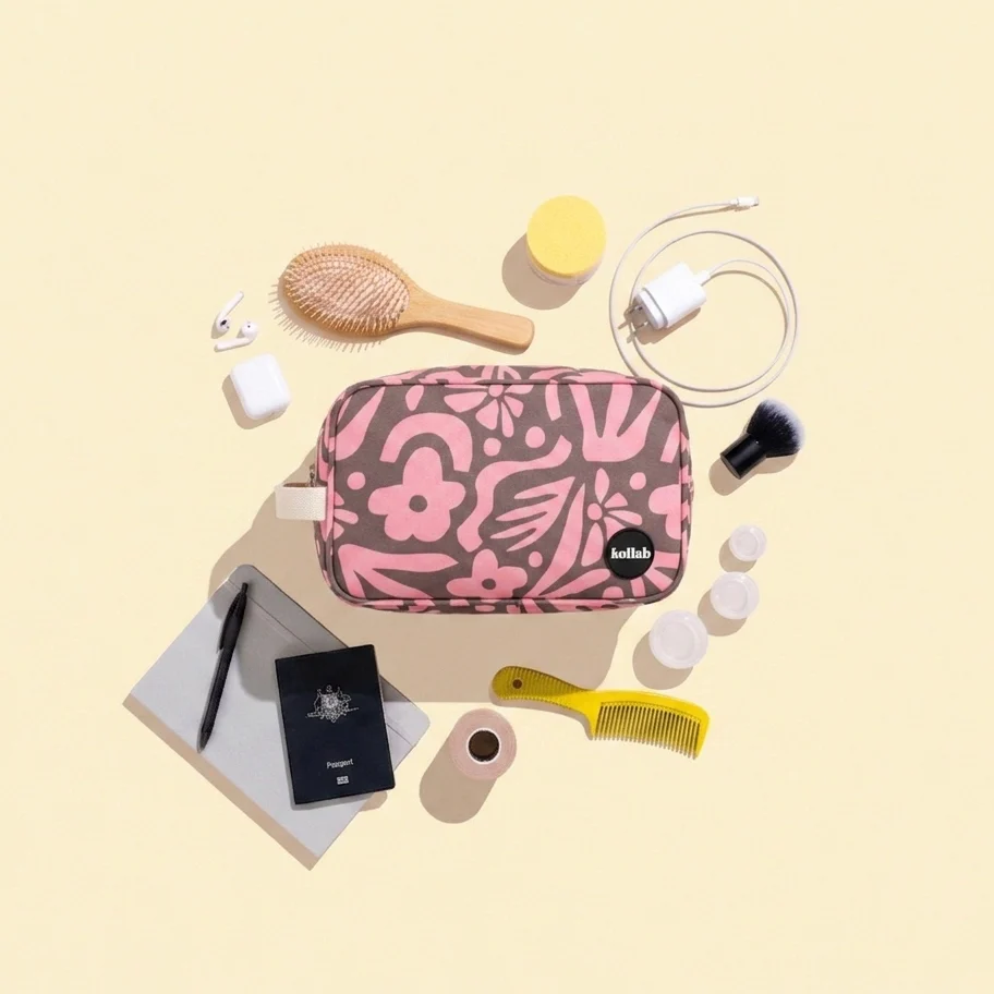 Travel Bag Peach Bloom - Image 3