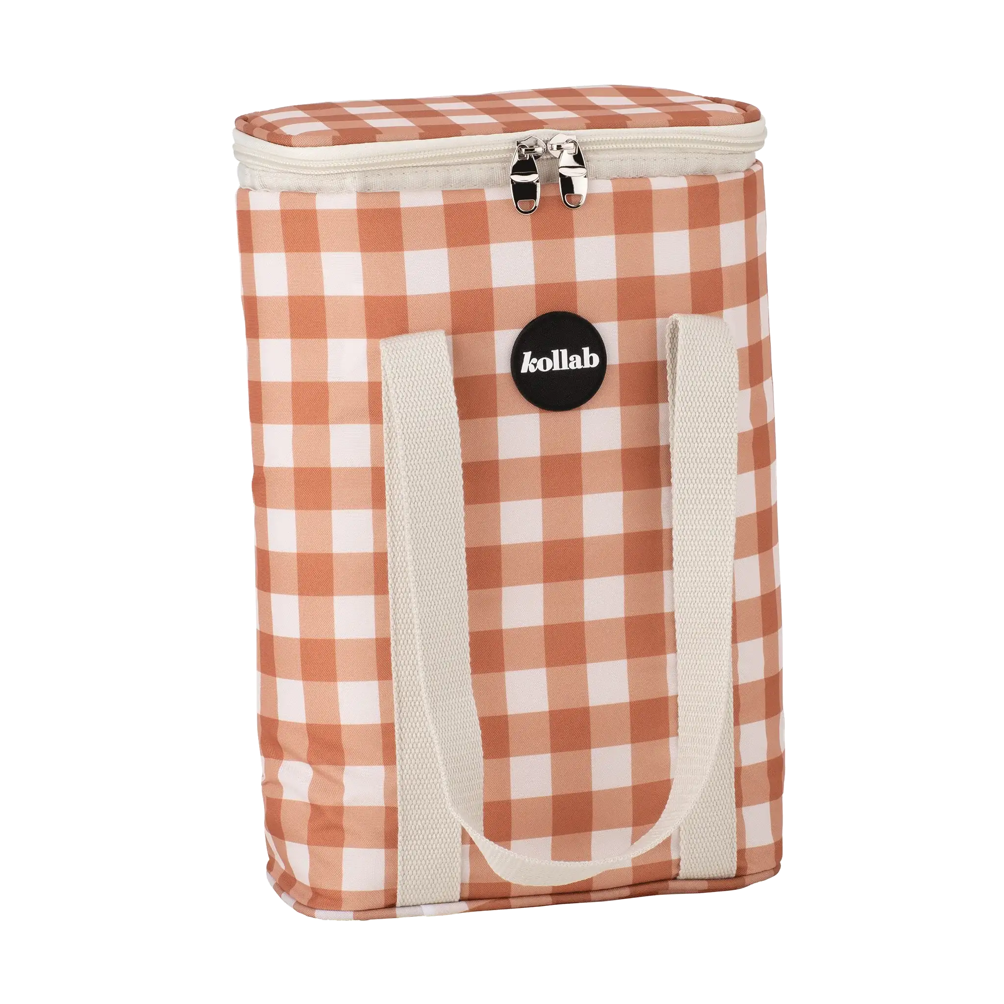 Wine Cooler Bag Clay Check
