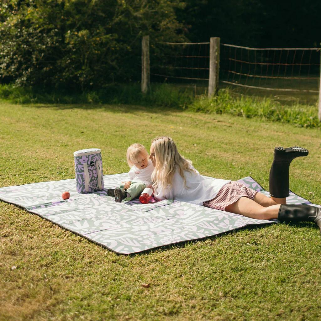 Picnic Mat Lavender Bloom - Image 2
