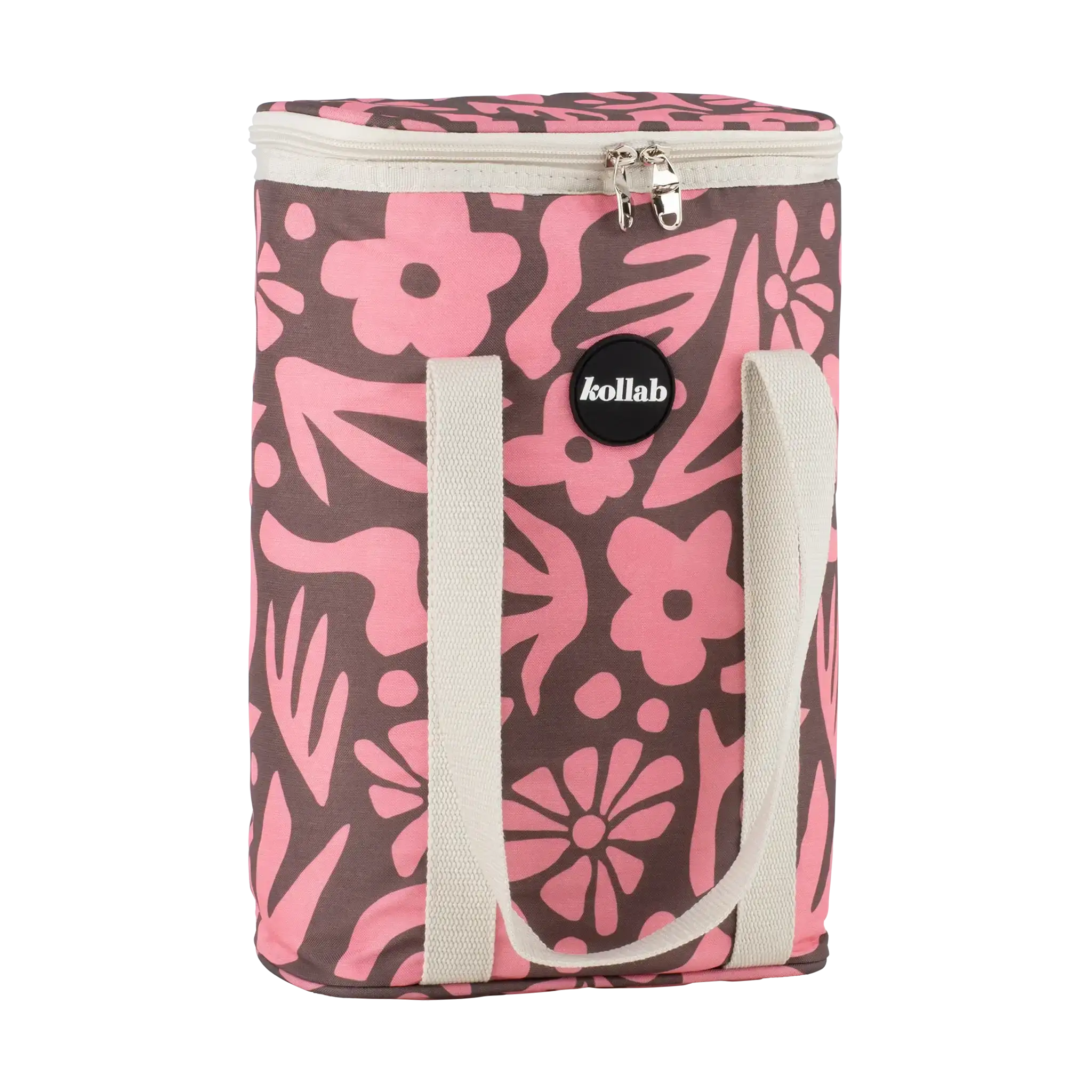 Wine Cooler Bag Peach Bloom