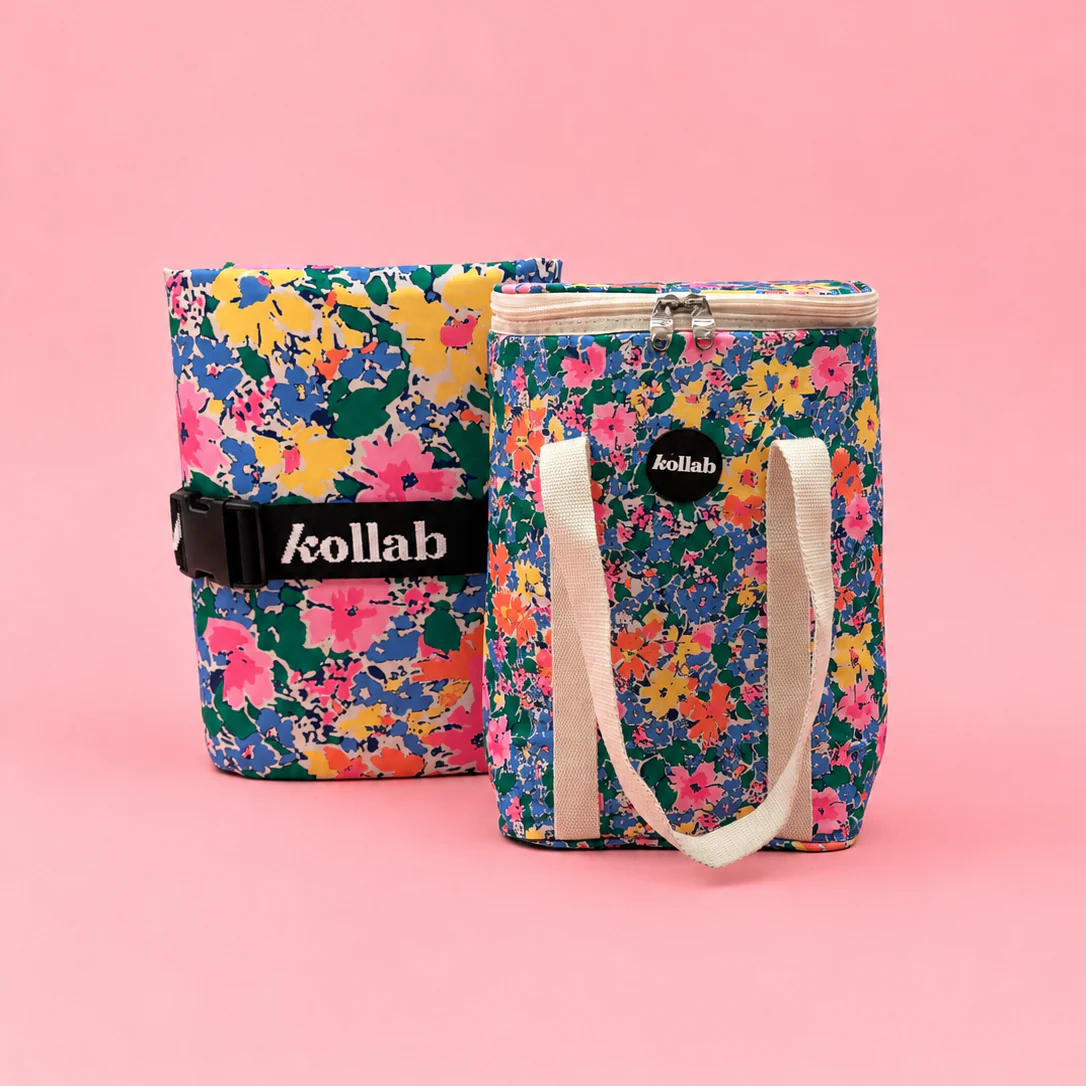 Wine Cooler Bag Rainbow Garden - Image 3